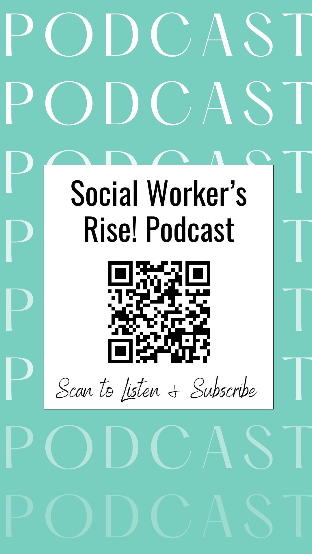 Social Workers Rise, Podcast