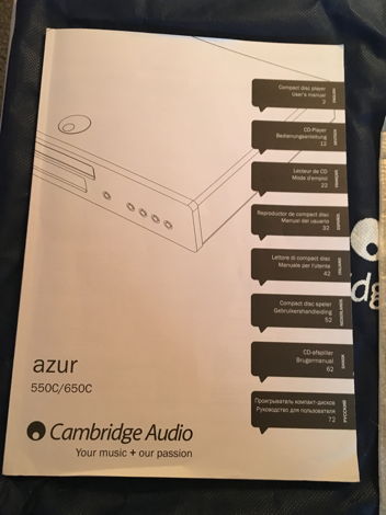 Cambridge Audio Azur 550c Great Value!