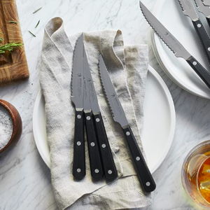 HENCKELS Steak Knife Set of 8-Black