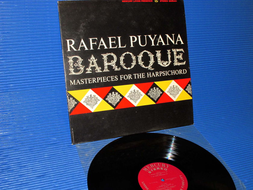 RAFAEL PUYANA -  - "Baroque Masterpieces for the Harpsichord" -  Mercury Living Presence 1965 Early pressing