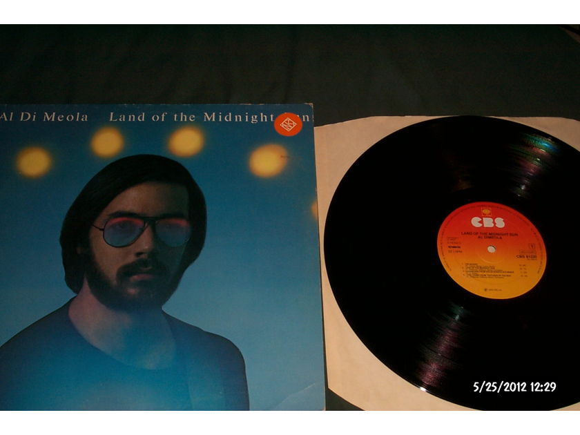Al Di Meola - Land Of The Midnight sun uk vinyl cbs records