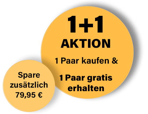 1+1 Gratis Aktion