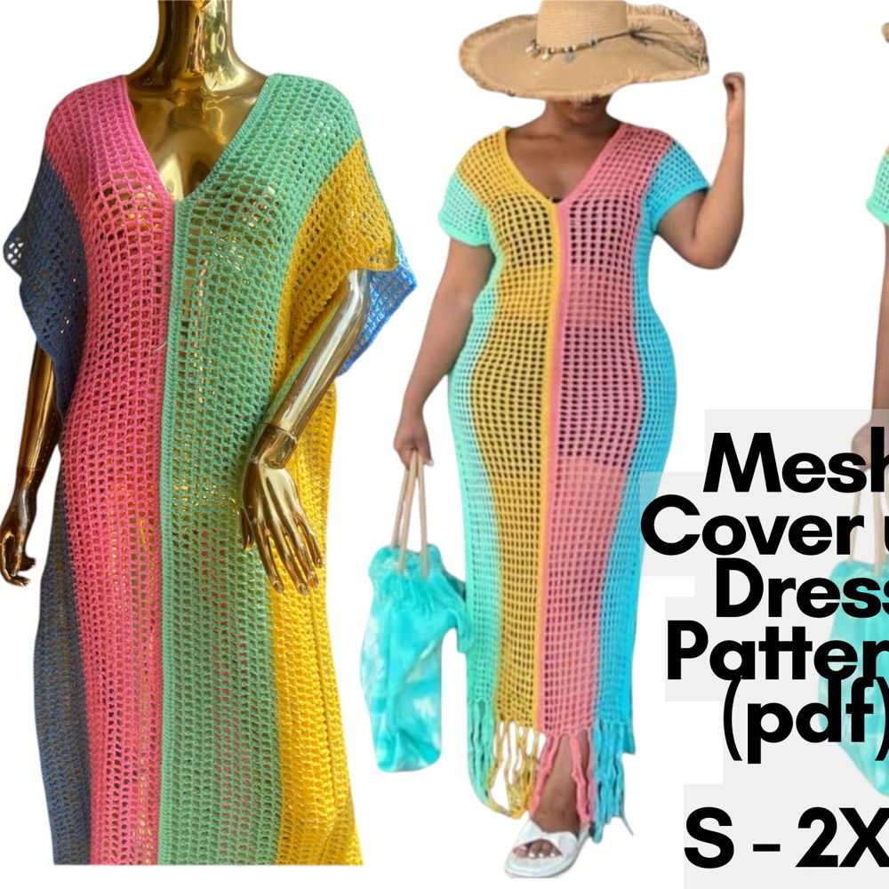 Comfy Mesh Maxi Dress