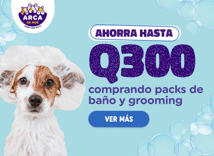 Ahorra hasta Q300 en packs y grooming
