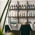 Inside of a luxurious Davines salon