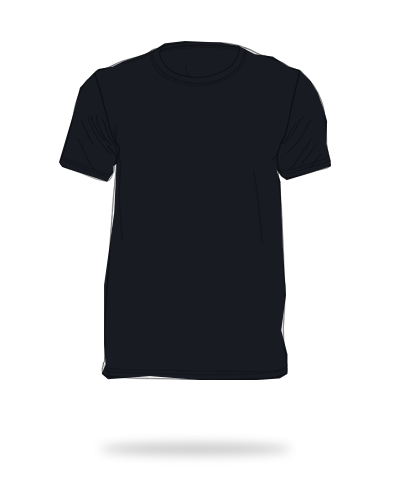 Black drifit round neck shirt sj clothing manila philippines