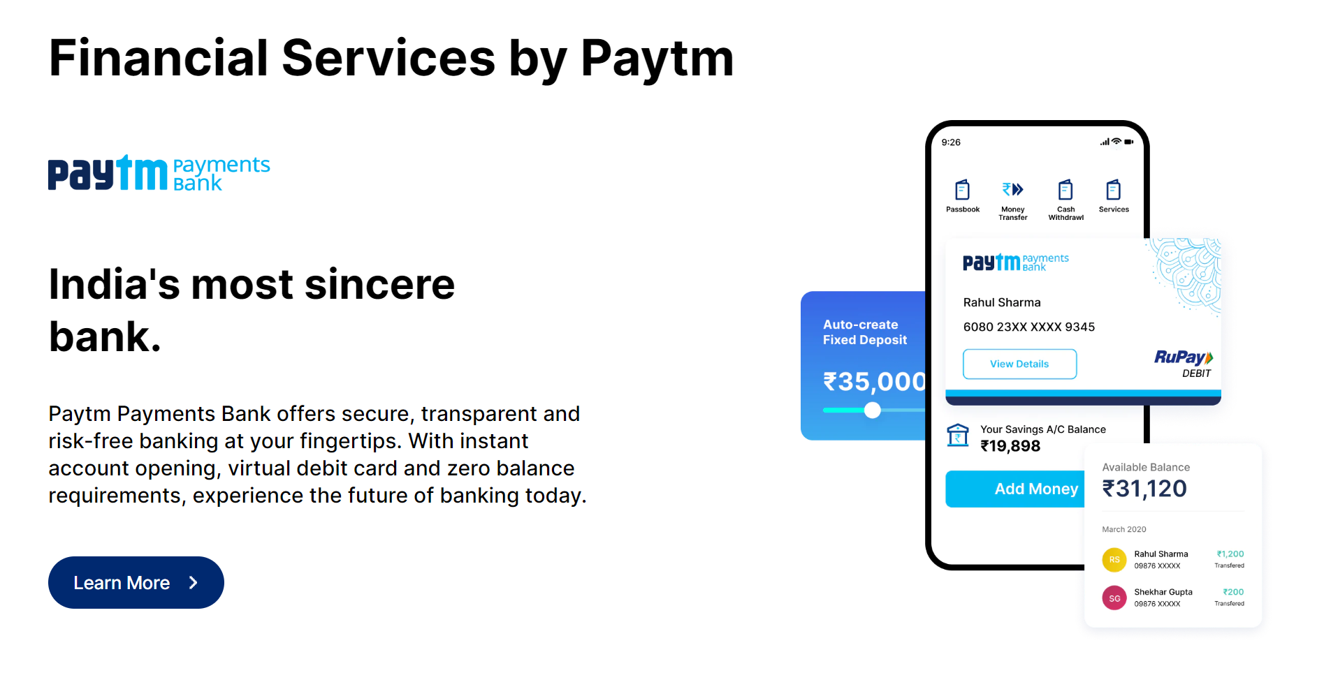 Paytm product / service