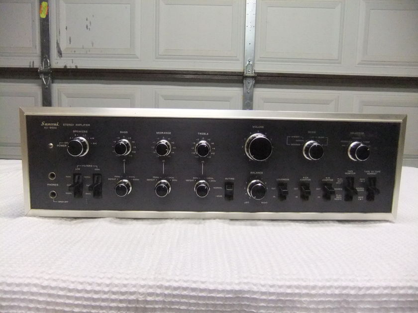 SANSUI AU-9500 VINTAGE STEREO RECEIVER/ASIS