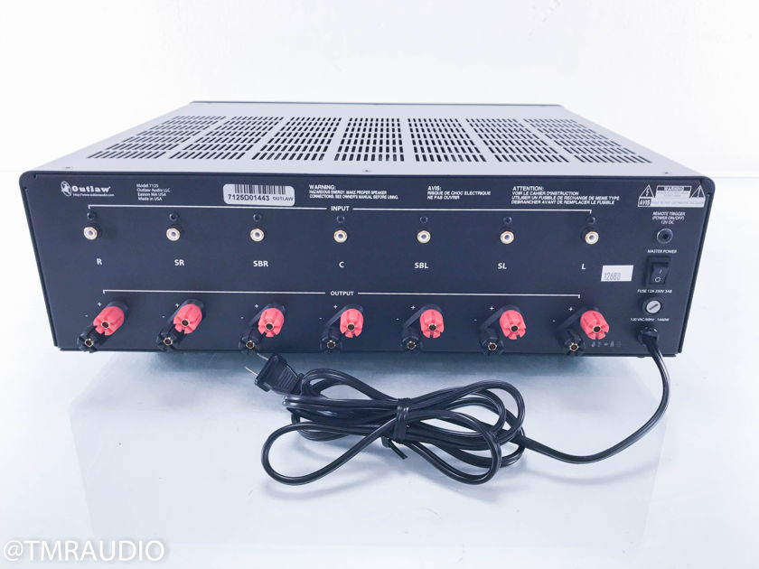 Outlaw Model 7125 7 Channel Power Amplifier  (12680)