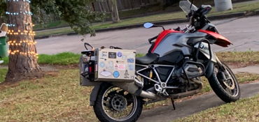 2013 BMW R1200GS motorcycle for rent near Houston, TX