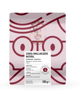 Nero - HONDURAS Comsa Smallholders Natural Process - Marcala (espresso) 250g