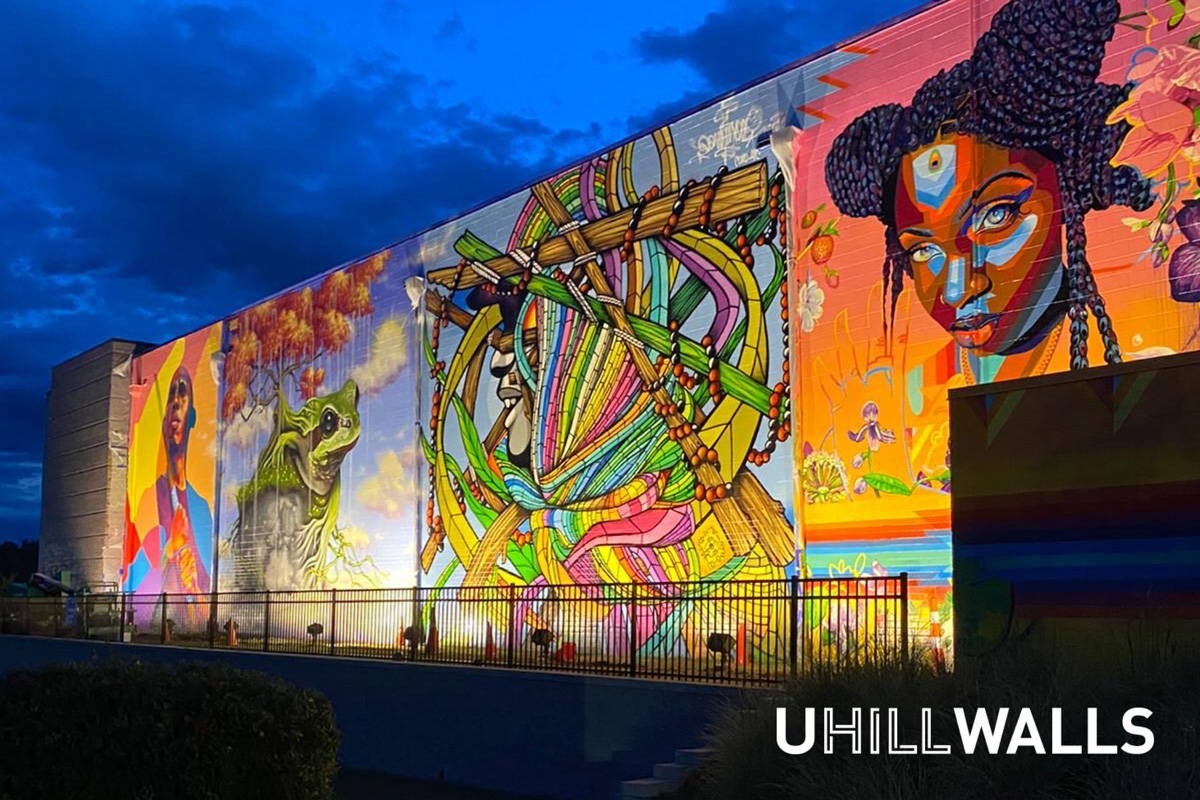 Uhill Walls mural protect