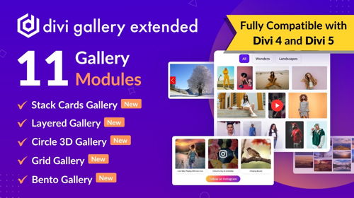 Divi Gallery Extended