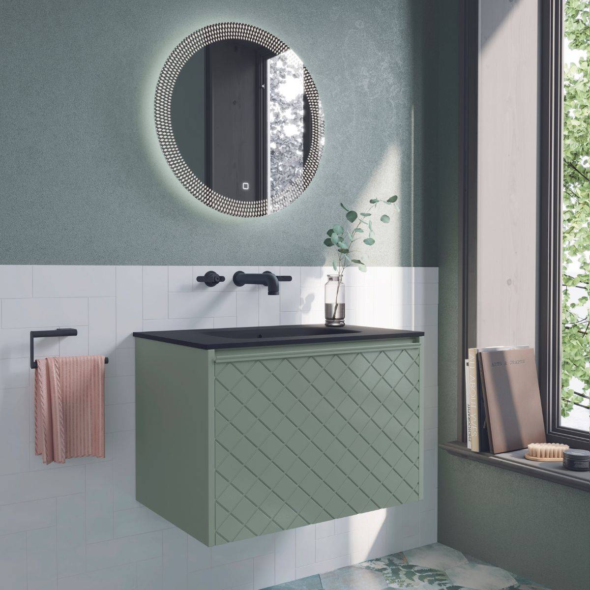 wall hung vanity units