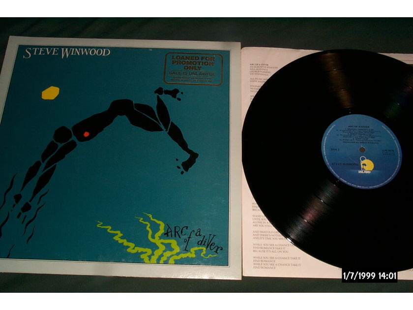 Steve Winwood - Arc Of A Diver LP NM