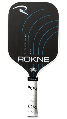 Rokne Curve Classic Raw pickleball paddle