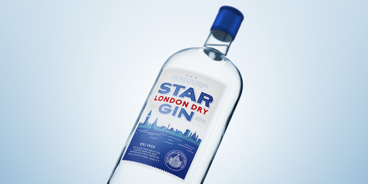 Before & After: Star Gin London Dry