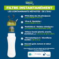 Filtration instantanée eau
