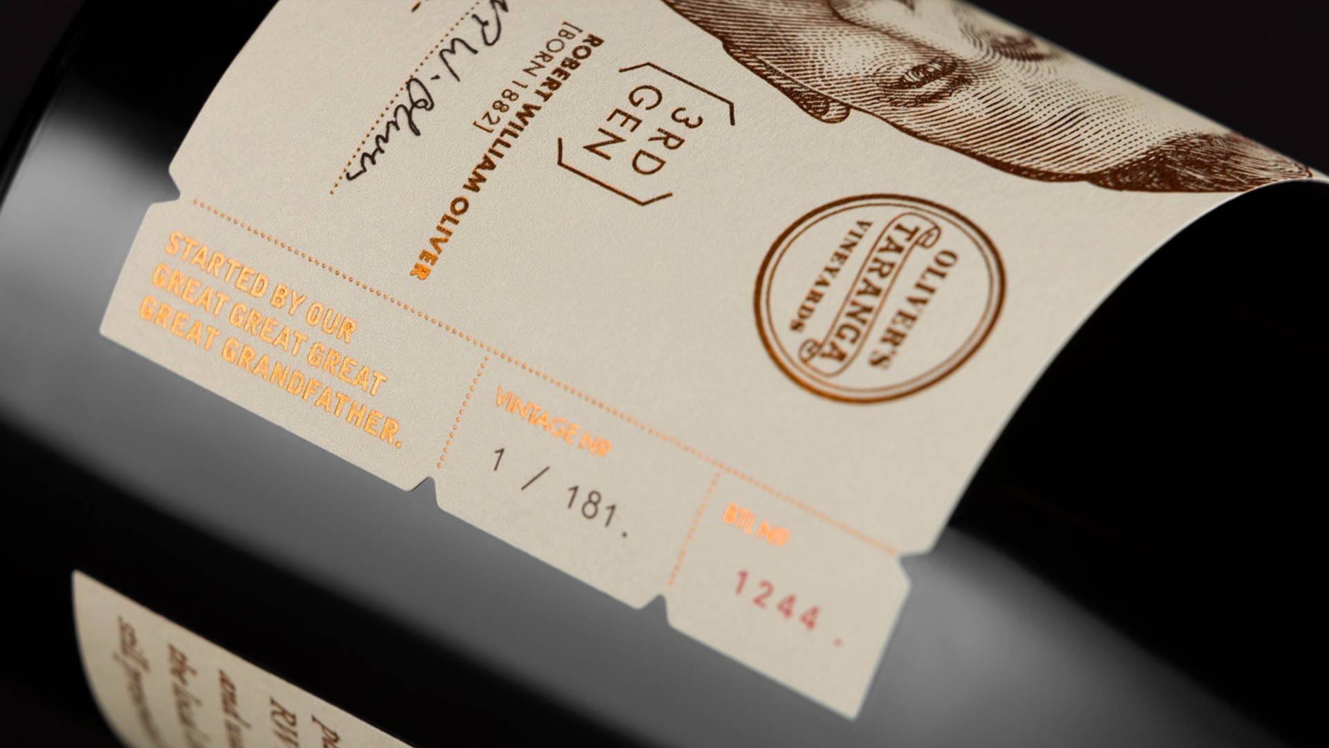 Featured image for Oliver's Taranga 'The Greats' Wine Label Pays Homage To The Family