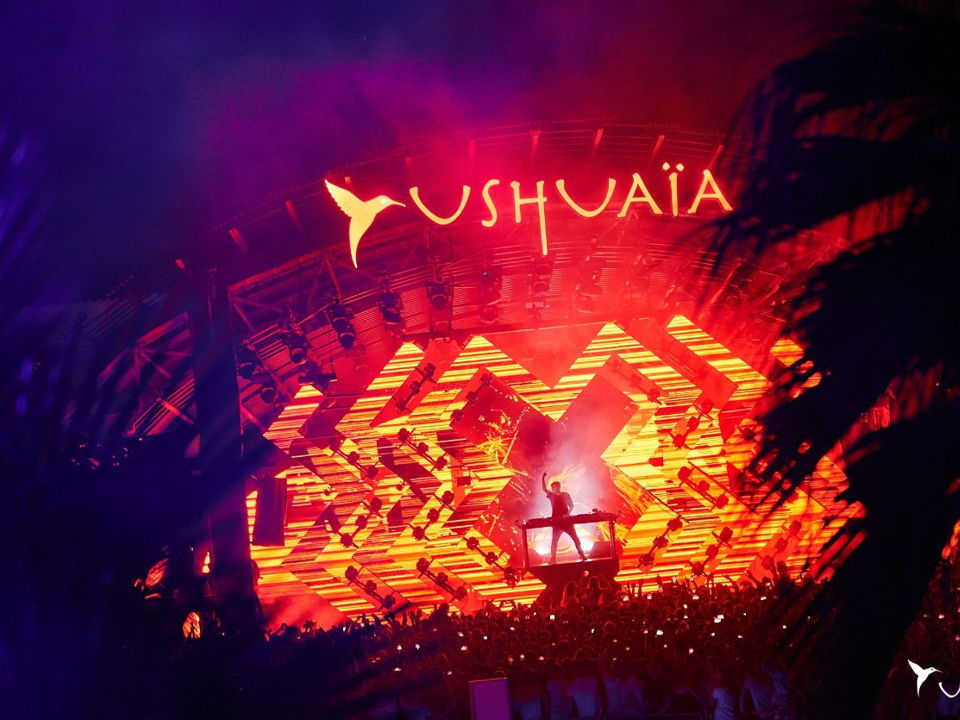 Colorfoul stage at Ushuaia Ibiza