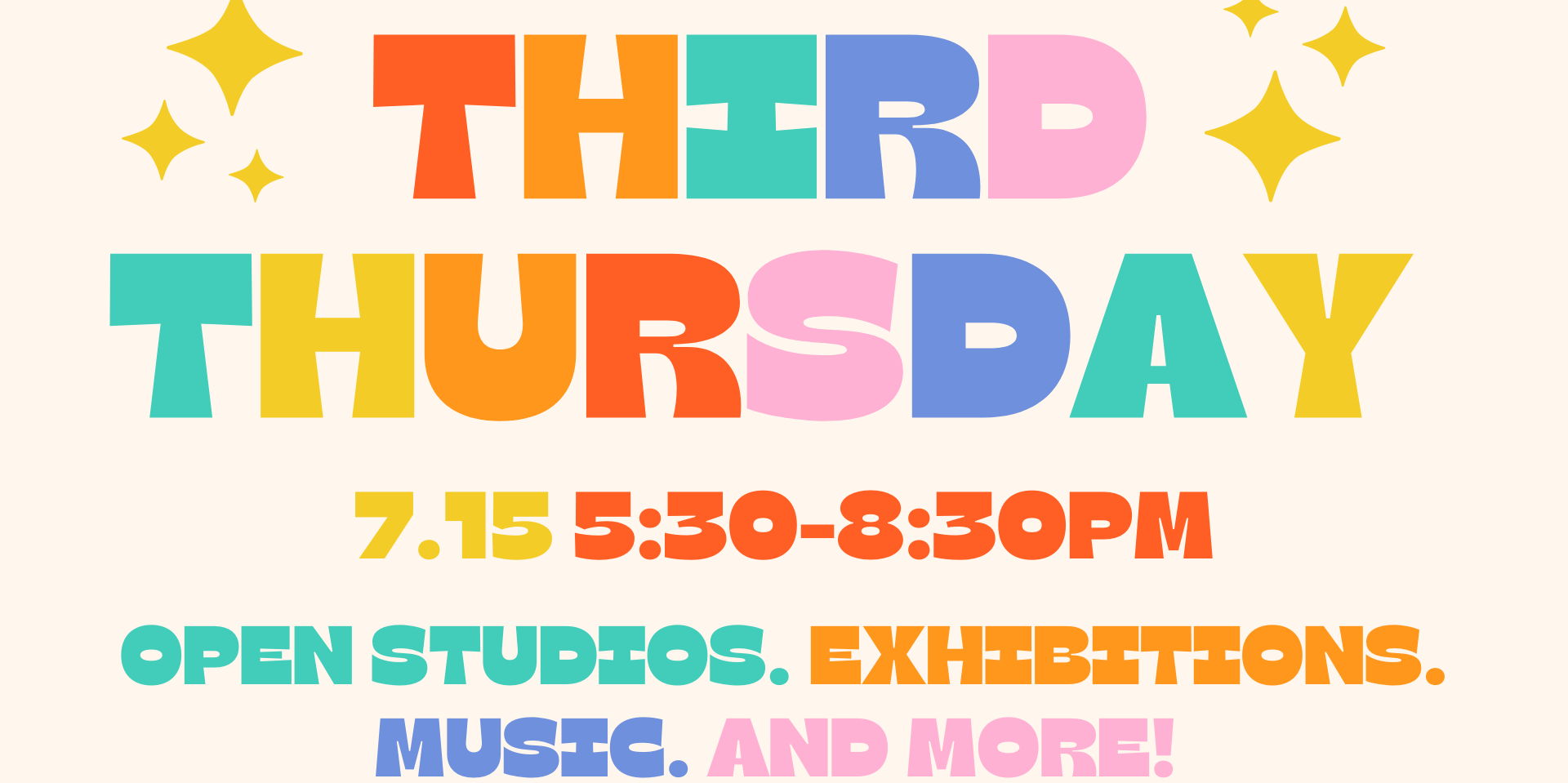 Open Studios at Public Works Art Center  promotional image