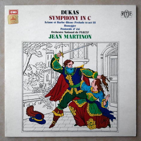 EMI HMV ASD 2953 | MARTINON / - DUKAS Symphony in C, HO...