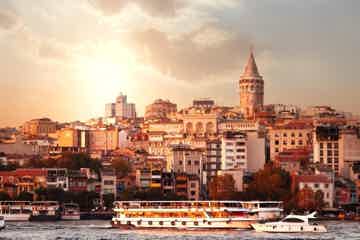 Cruise the Bosphorus at sunset