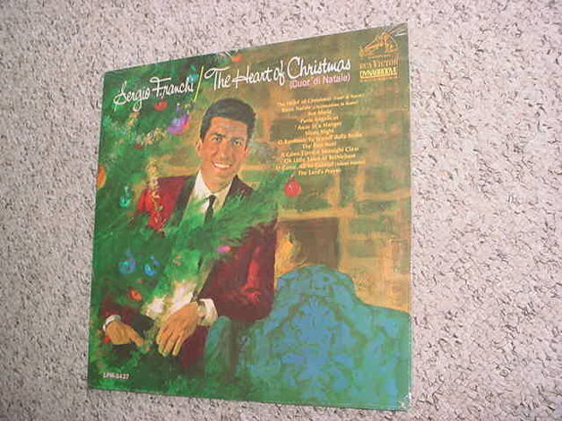 SEALED UNUSED Sergio Franchi - the heart of Chistmas lp...