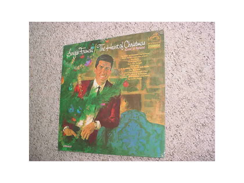 SEALED UNUSED Sergio Franchi - the heart of Chistmas lp record RCA Dynagroove LPM-3437