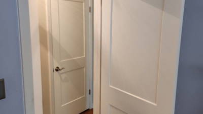 Interior door view