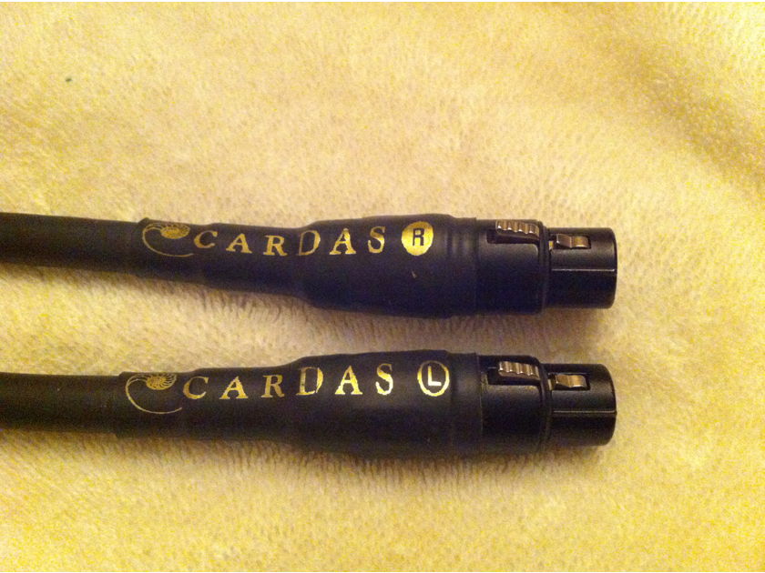 CARDAS GOLDEN REFERENCE 1 METER  XLR ( free shipping and PayPal )