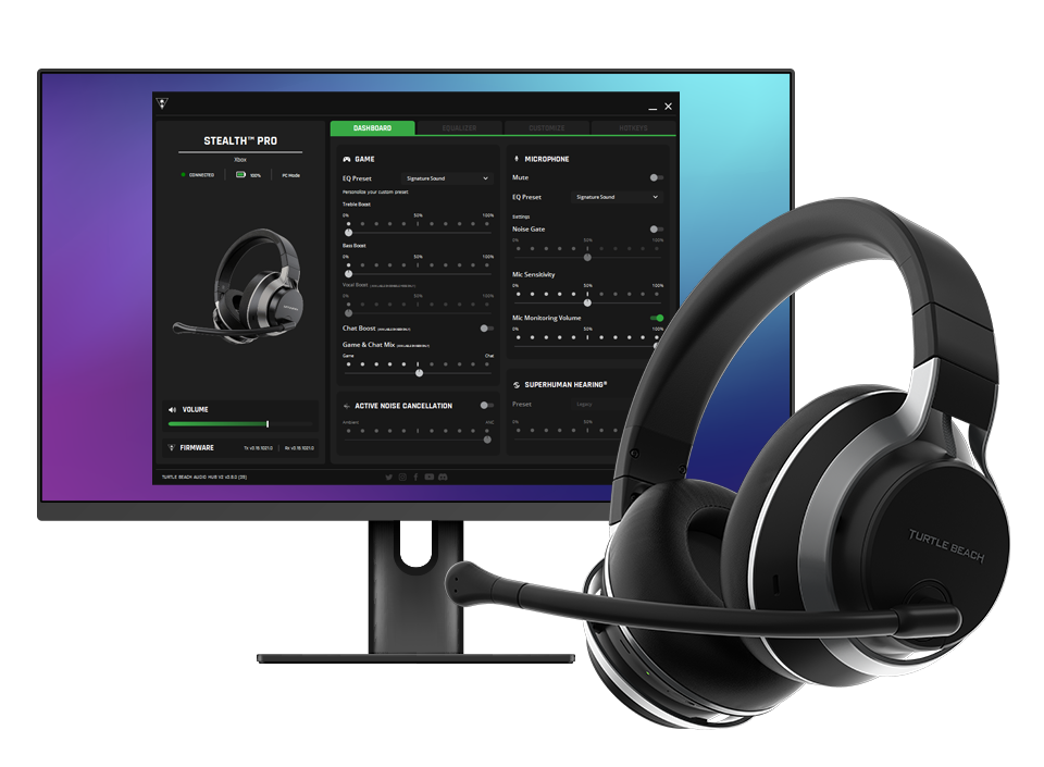 turtle beach audio hub v2 - desktop software