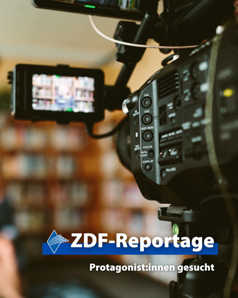 🎥 Protagonist:innen für ZDF-Reportage gesucht! 🎥
 
Für eine geplante Reportage der ZDF-Reihe „37° Leben“ werden junge Menschen zwischen 25 und 34 Jahren gesucht, die sich mit Blasmusik oder Tracht beschäftigen und bereit sind, einen persönlichen Einb