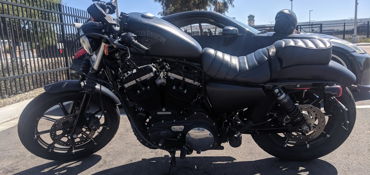 2016 HARLEY-DAVIDSON SPORTSTER IRON 883 motorcycle for rent near Venice, CA