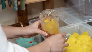 wachscracker in der form kunden