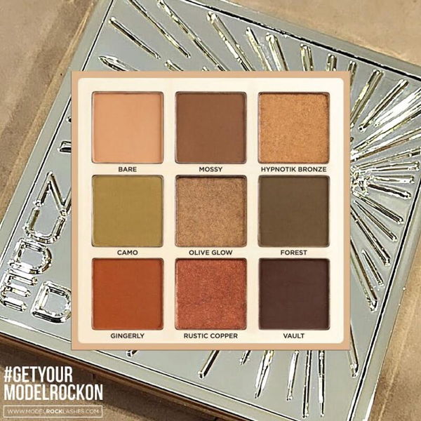 MODELROCK Eyeshadow Palette 9-Shades *NUDE CAMO* - Image 4