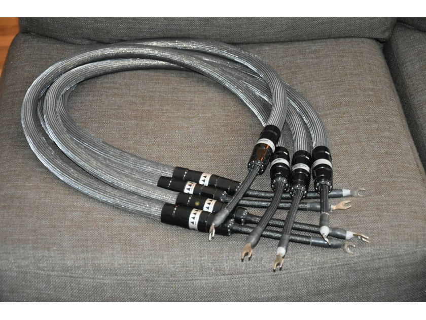 Stage III Concepts Vacuum Reference Speaker Cables w/ Solid Silver Spades