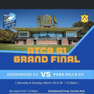 Goodwood CC Cricket Club Logo