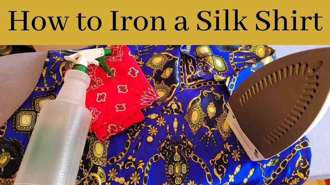 how to iron a silk shirt header image