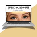 classic online eye lash extension course