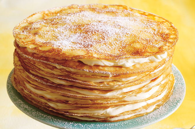 Gâteau mille-crêpes