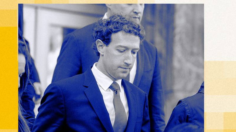 Mark Zuckerberg, chief executive officer of Meta Platforms Inc., exits Los Angeles Superior Court in Los Angeles, California, US, on Wednesday, Feb. 18, 2026. Zuckerberg testified that it's %22very difficult%22 to enforce Instagram's age limits and downpl