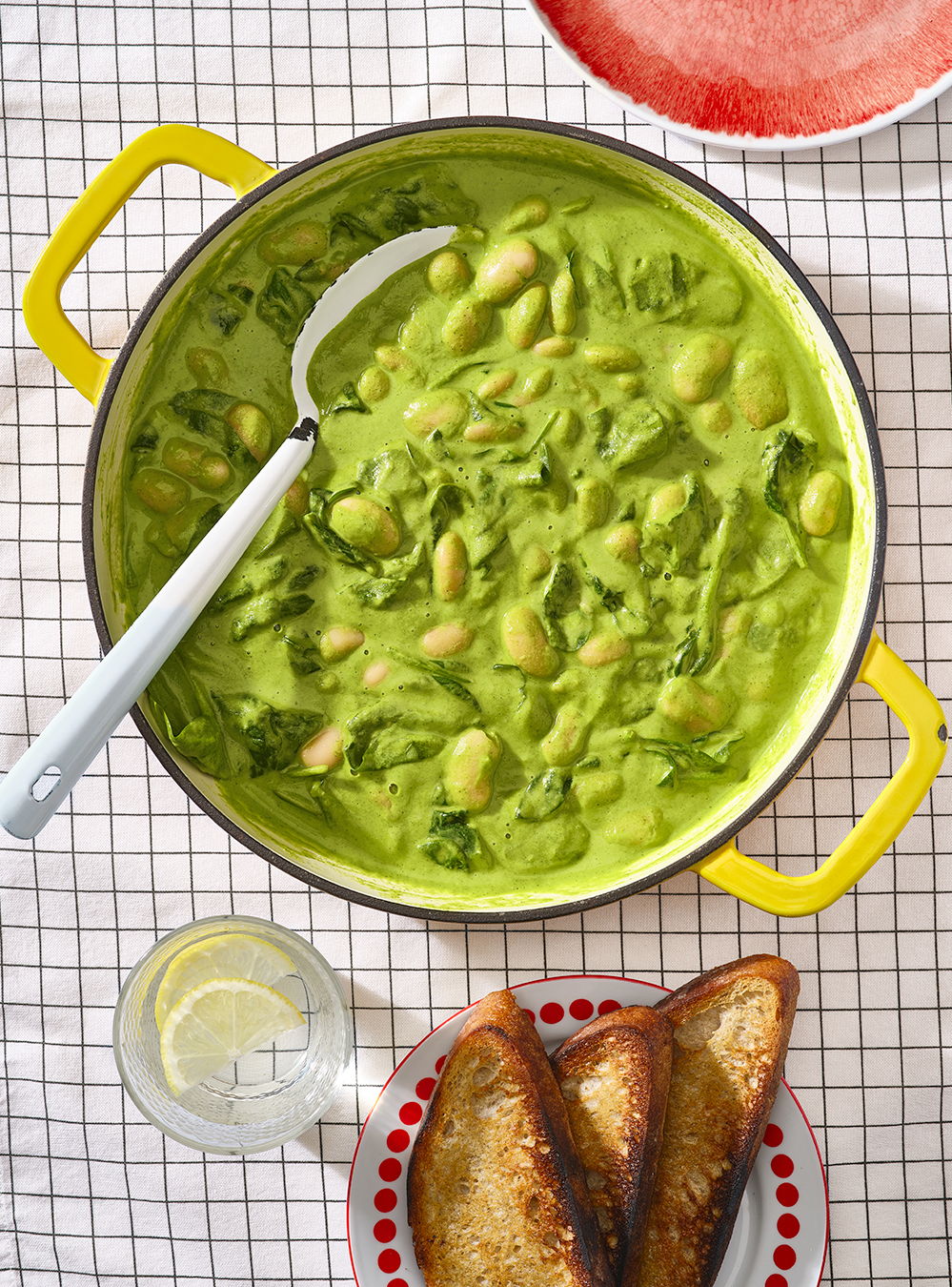 Lima Bean Casserole with Green Coconut Sauce | RICARDO