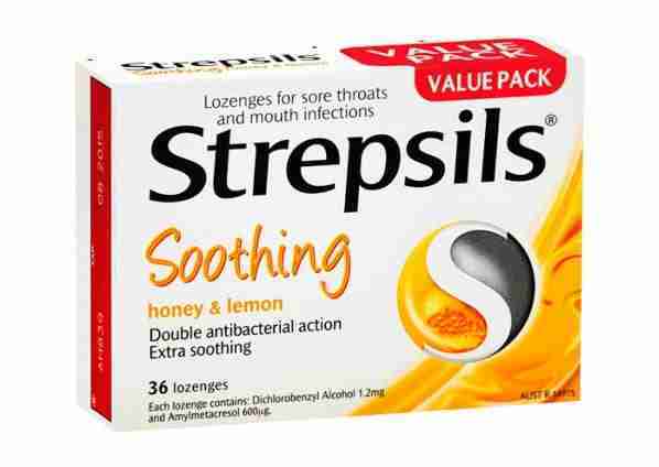 Strepsils Honey & Lemon 36 Lozenges