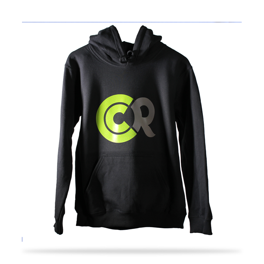 Black cotton fleece pull-over hoodie sj clothing manila philippines