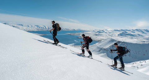 Skitourenreisen nach Skandinavien in geführter Gruppe.