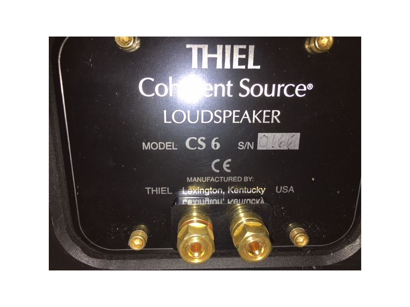 Thiel Audio CS-6 - Reduced Price $500.00 per pair - two pairs.