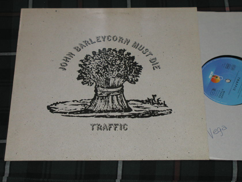 Traffic - John Barleycorn Must Die UK Import from 70's Island ILPS 9116