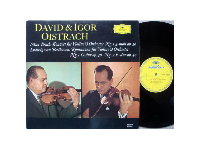 DGG / DAVID & IGOR OISTRAKH, - Bruch Violin Concerto,  NM!
