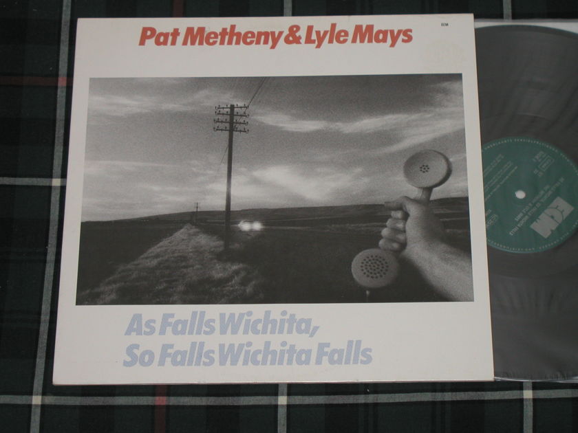 Pat Metheny/Lyle Mays   "As Falls Wichita, - So Falls Wichita Falls"    ECM (1190) 2301 190 GERMAN Import 1981